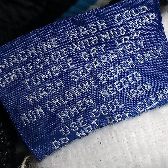 Vintage STARTER Pro Line Carolina Panthers Pullover Windbreaker Jacket - Picture 5 of 6